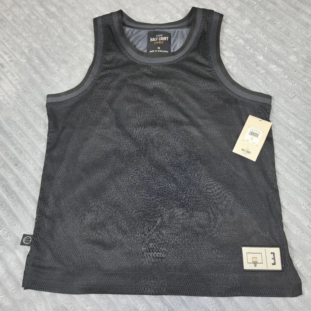 Legend Half-Court‎ Basketball Mesh Jersey Atlantic Sea Agave Mens Size L NWT